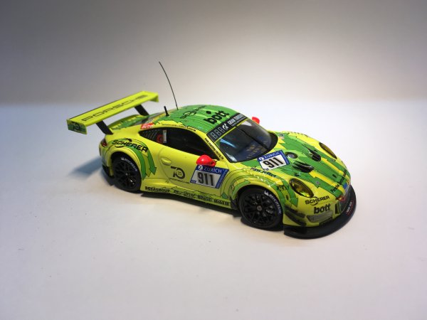 Porsche 911 GT3R "Grello" Manthey Racing 2018