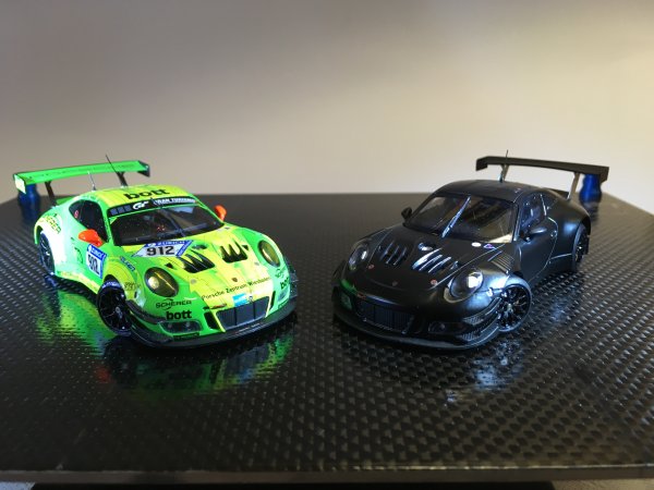 Porsche 911 GT3R 2018 Iron Force Racing + Manthey Racing
