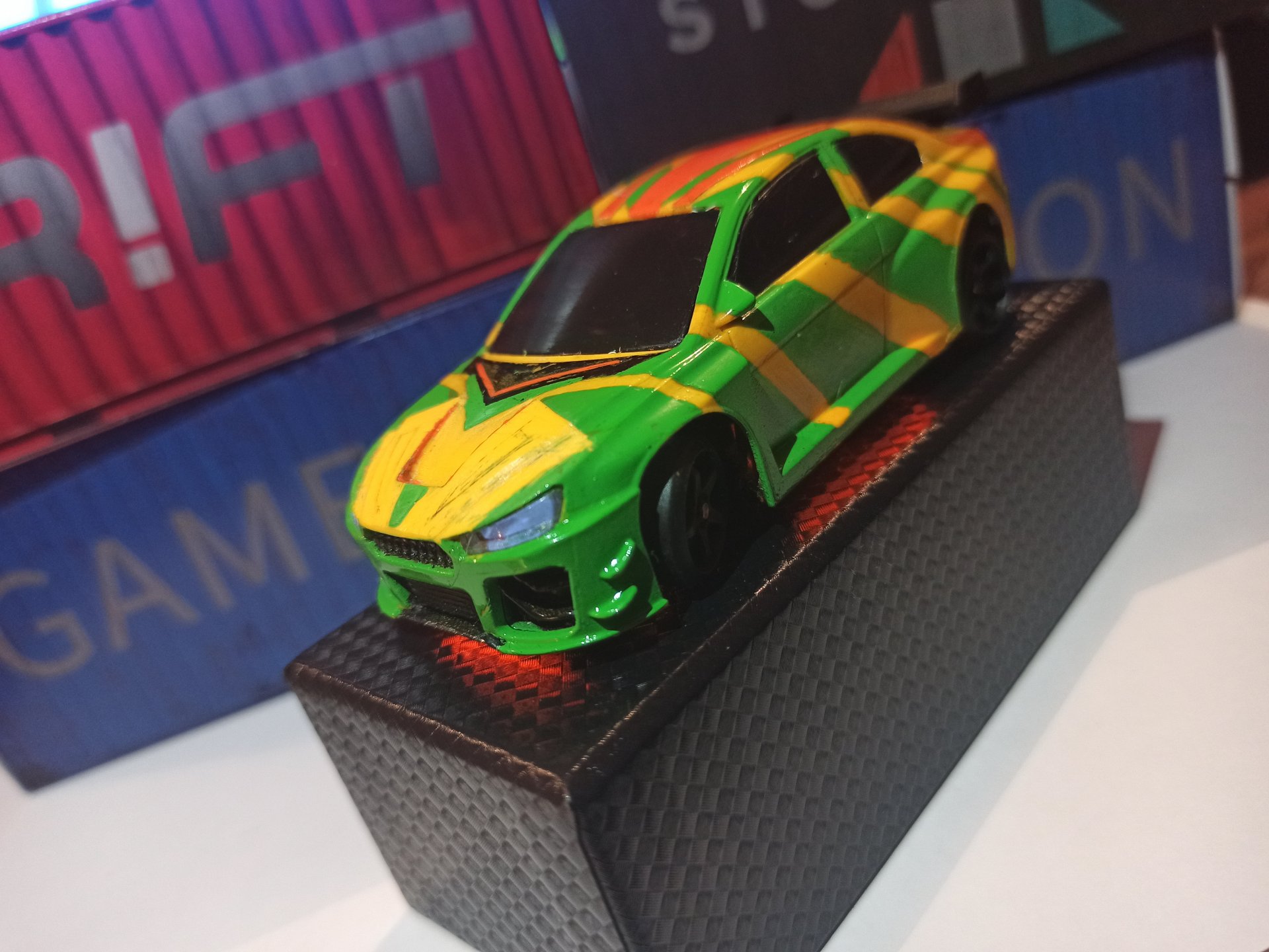 🧡💚D1 Orange-Grün