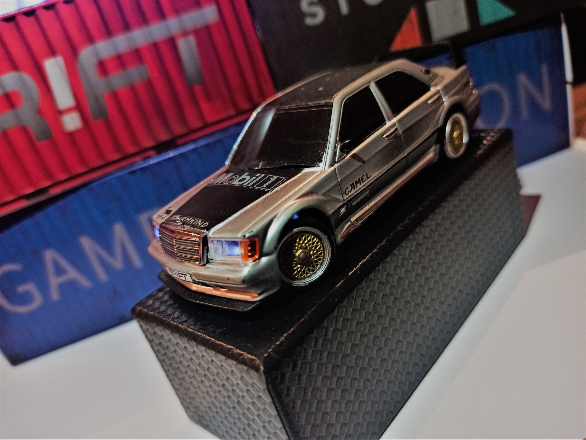 🖤Mercedes Evo II Silber-Schwarz